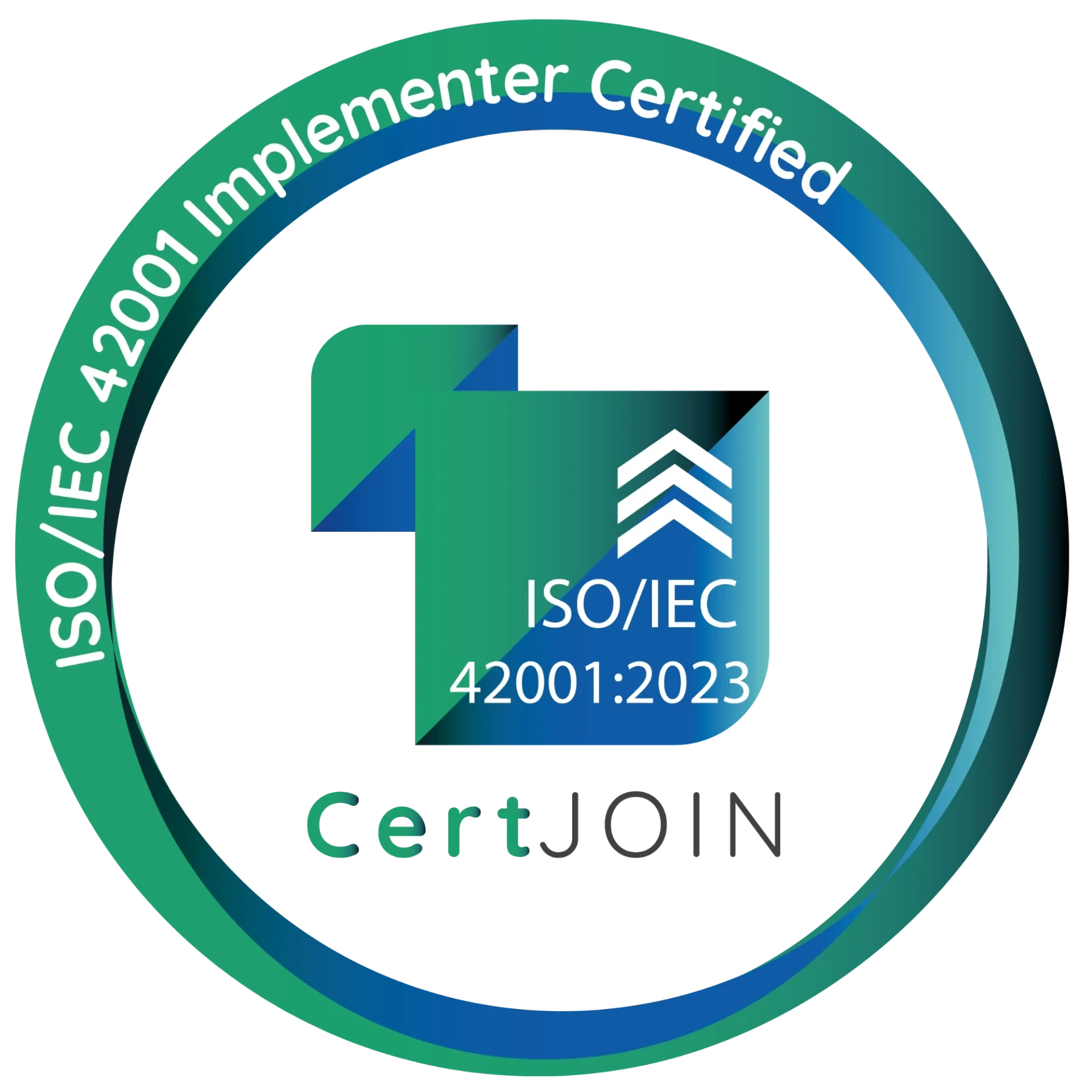 ISO/IEC 42001:2023 Implementer Certified