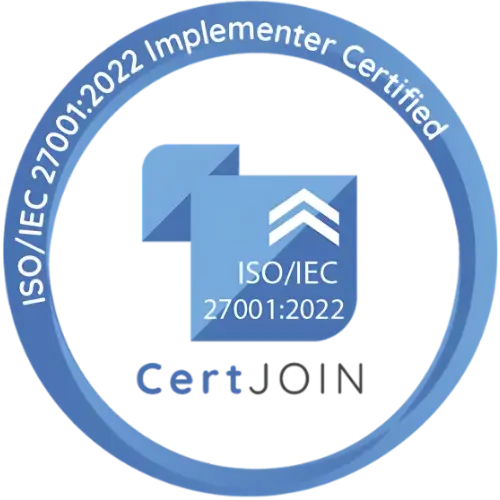 ISO/IEC 27001:2022 Implementer Certified